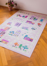 Tapete Playmat - Cidade Rosa